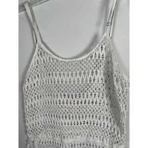 Victorias Secret Womens Medium Beach Cover Up Romper‎ Crochet Lace One Piece thumbnail 16