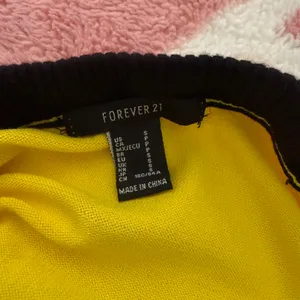 Y2K Sporty Tube Top 💛 “94” Graphic | Forever 21 Strapless Knit | Retro Baddie Summer Core Small thumbnail 4