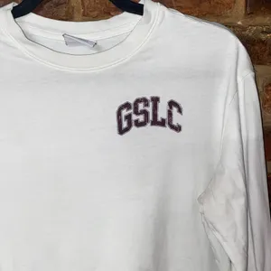 Gymshark White GSLC Graphic Oversized Long Sleeve T-Shirt Women's Size XS thumbnail 4