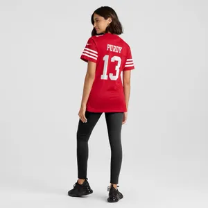 New tag came off Women's San Francisco 49ers Purdy‎ Nike Scarlet Player Jersey thumbnail 3