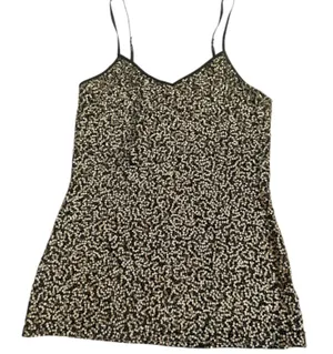 Chic Black and Gold Trendy Top thumbnail 1