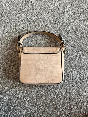 TOPSHOP Carrie Croc Shoulder Bag thumbnail 3