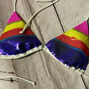 Adjustable LG sequin bikini top Victoria’s Secret thumbnail 1