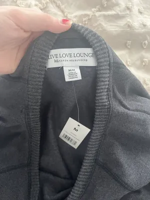 Lounge Shirt Gray Size M thumbnail 2