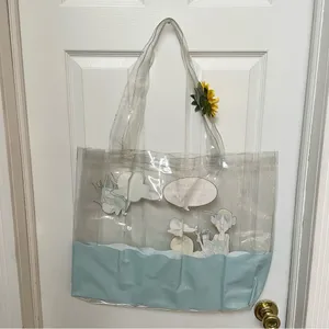NWOT Vintage Hallmark Maxine Clear Beach Tote bag thumbnail 3