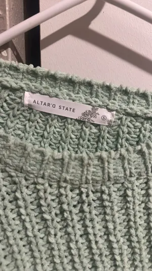 Altar'd State Cropped Sweater thumbnail 3