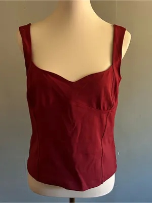 Free People Somewhere Sometime Cami | Size: L thumbnail 3