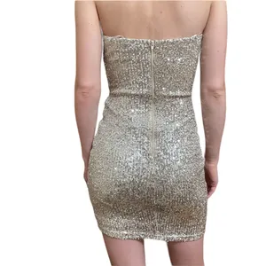 Windsor Sequin Bows Cutout Bodycon Mini Dress thumbnail 2