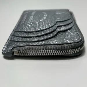Tiffany & Co. Return to Tiffany Silver Pebbled Zippy Zip Wallet Card Case thumbnail 10