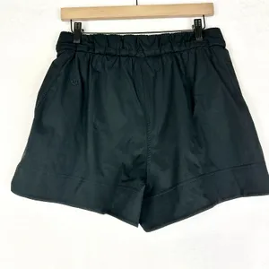 Lululemon Women's Cinchable Waist High-Rise Woven Short 3.5" Size Medium Black thumbnail 2