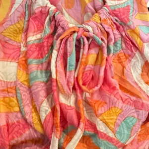 Ali Miles Blouse V-Neck Tunic Abstract Geometric Print Size Medium Top thumbnail 15