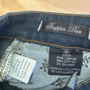 Y2K Hollywood Million Denim Trapper Dan Bootcut Jeans Integrity Wash 24 Low Rise thumbnail 7