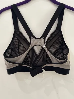 Lululemon Awake To Lace Bra 34D Black Barely Beige Wireless Sports Bra W2AQVS thumbnail 15