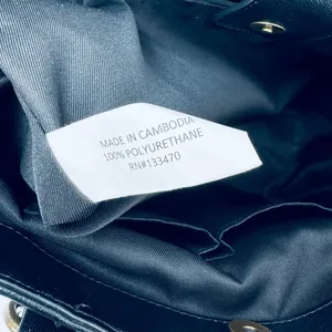 Frye and Co. Black Core Tote Bag Faux Leather thumbnail 6