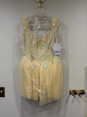NEW LaceMade Flower Archer Corset Dress Size L thumbnail 11