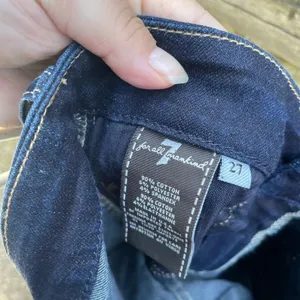 7 For All Mankind Kimmie Bootcut Cropped Jeans thumbnail 3
