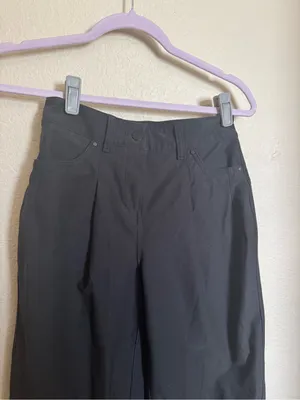 Lululemon City Sleek Barrel Leg Pant Sz 24 in‎ Black Utilitech thumbnail 5