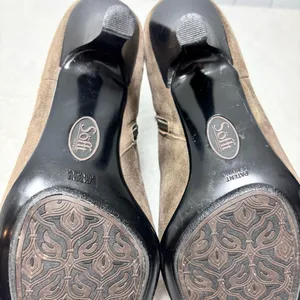 Sofft Brown Suede Ankle Booties with Buckle Detail Size 9M‎ thumbnail 12