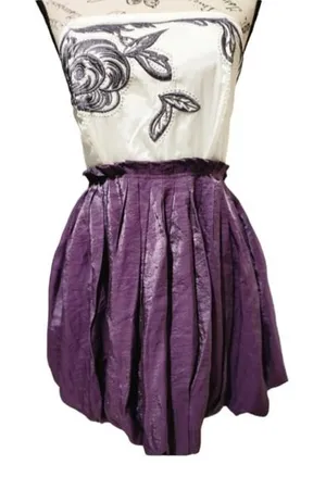 Mustard Seed Purple Dress Size Medium thumbnail 1