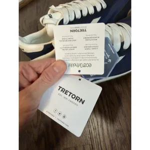 TRETORN Rawlins 2.0 Leather Sneaker Navy Blue Women's Sz 10 NWT thumbnail 14