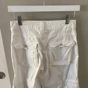 Garage White Y2K-inspired Cargo Trousers Pants Size Women’s 0 Waist thumbnail 6