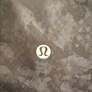 Lululemon Align Black snakeskin Camouflage tank sz 6 thumbnail 2
