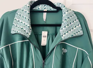 Anthropologie Daily Practice Sport Club Track Crop Jacket, Size XL thumbnail 7