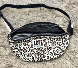Brighton animal print fanny pack thumbnail 1
