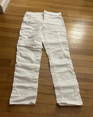 Ann Taylor White Jeans thumbnail 1