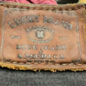 Lucky Brand Black Sweet Jean Boot 6/28 Casual Western Boho Costal Cowgirl Hippie thumbnail 9