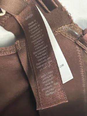 Skims Molded Underwire thong Bodysuit Small- Cocoa Brown NWT thumbnail 4