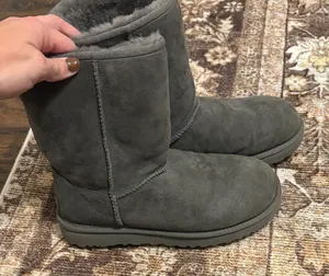 UGG Charcoal Suede Boots thumbnail 1