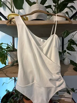 Vestique White Bodysuit thumbnail 1