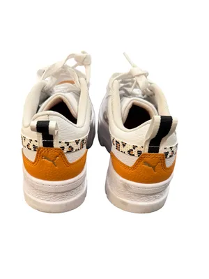 PUMA Mayze Roar Platform Sneakers Shoes White 7 Women's, Size 5.5 Girl's thumbnail 8