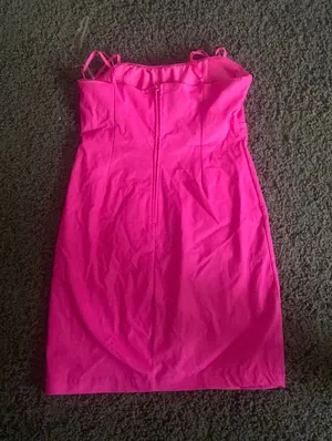 Macy's Pink Homecoming Dress thumbnail 1