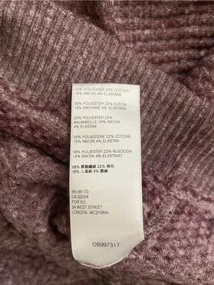 We The Free Mauve Plum Waffle-Knit Scoop Pullover thumbnail 5