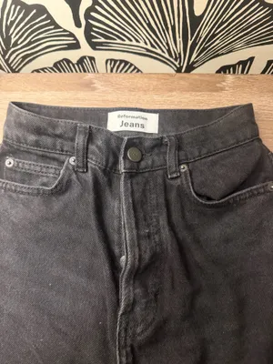 Reformation Cynthia High-Rise Straight Jeans thumbnail 4