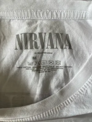Nirvana Vintage concert Tee White Size M thumbnail 2