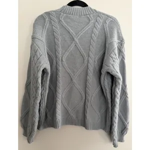 Taylor Swift The Tortured Poets Department Gray Button Down Cardigan Size M/L thumbnail 2