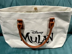 Disney Mulan Canvas reusable tote bag thumbnail 1