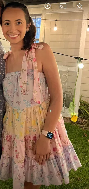 Love Shack Fancy x Target Collab Mini Floral Dress thumbnail 3
