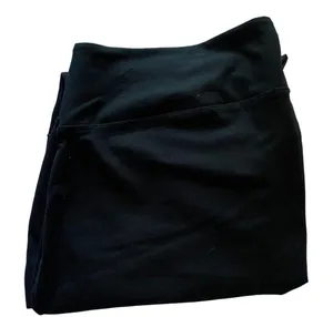 NWOT-JUST FAB Black high rise athletic leggings, brand new, never worn, size 3x Measurements: Waist: side to side 18-22 inches Rise: 14 inches Inseam: 27 inches thumbnail 1