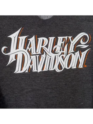 Harley-Davidson Savannah GA Gray Hoodie Size M thumbnail 3