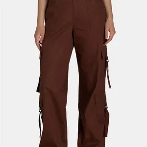 No Boundaries Twill Cargo Pant Womens Brown size small 4/6 nwt teen thumbnail 6