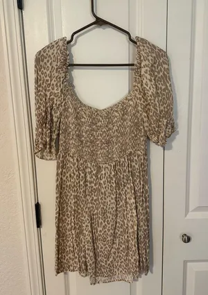 Petal and Pup Leopard Mini Dress thumbnail 2