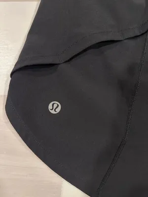 lululemon speed up high rise short 4” long black 6 W7BJ8T thumbnail 3