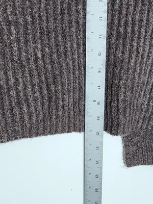 Universal Threads Brown Fuzzy Open Front Cardigan Size Large NWT thumbnail 6