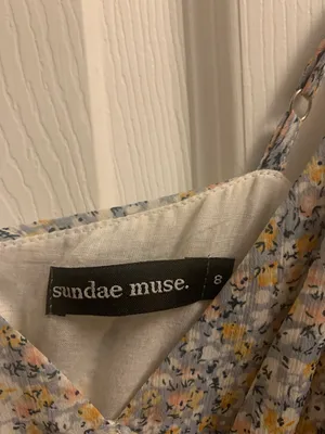 Sundae Muse Floral Patterned Amanda Dress thumbnail 5