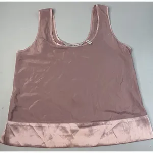 Vintage Silky Victoria's Secret Pale Pink‎ Satiny Tank Med thumbnail 1