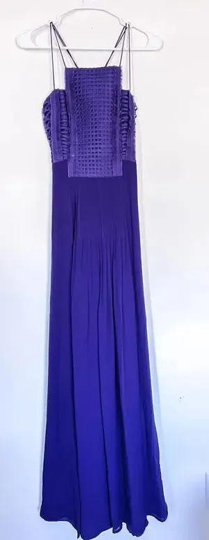 Sachin and Babi Women's Purple Long Evening Dress‎ Small thumbnail 1